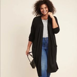 Old Navy Black Duster Cardigan
